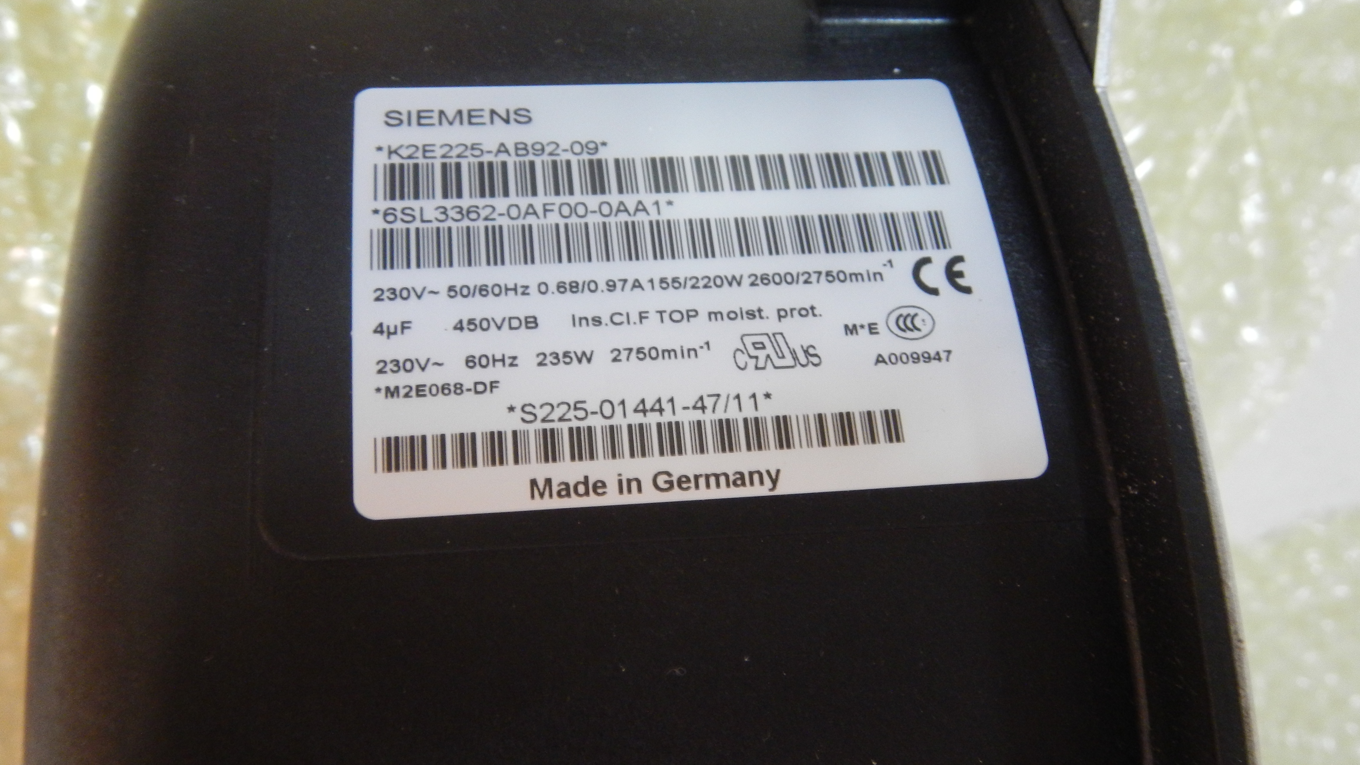 Ebmpapst K2E225-AB92-09 
